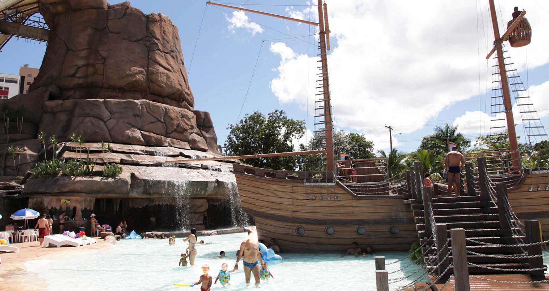 Spazzio Diroma - Com Acesso Acqua Park Caldas Novas Exterior foto